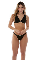 Black velvet rib - Nikki