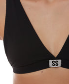Black velvet rib - Nikki